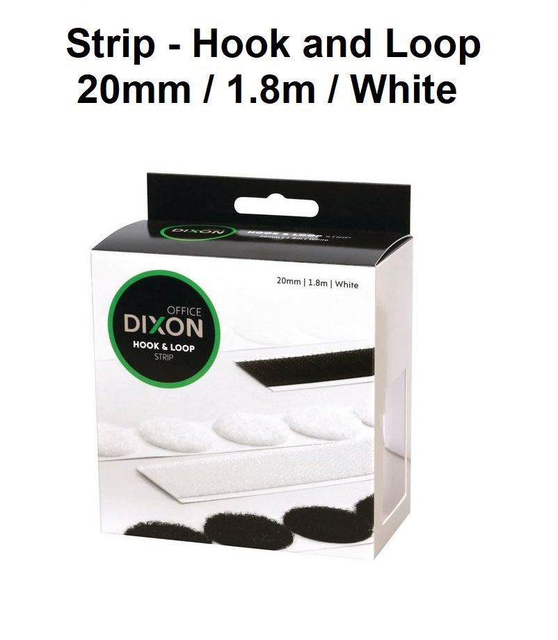 Hook and Loop - Strip - 20mm x 1.8M