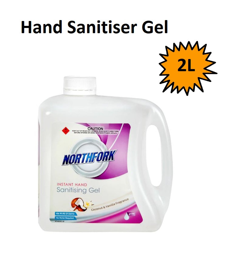 Hand Sanitiser Gel - 2 Litres