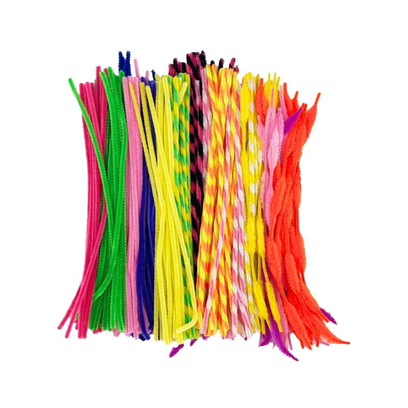 Pipe Cleaners - Assorted Shapes 30cm (200pcs)
