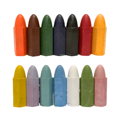 Retsol Toddler Hexagon Crayon - Bundle 14's (Classic + Pastel colours)