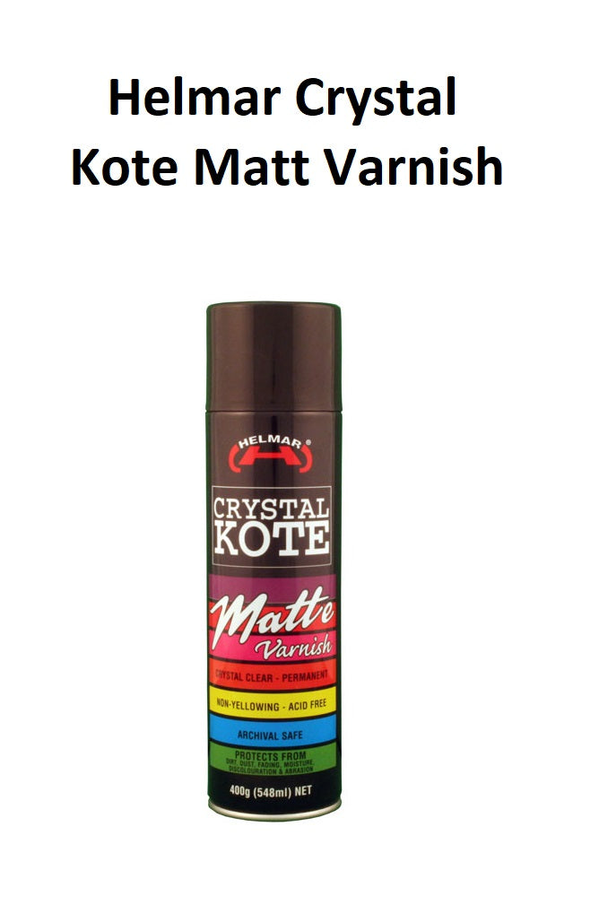 Helmar Crystal Kote - Matt Varnish 400g