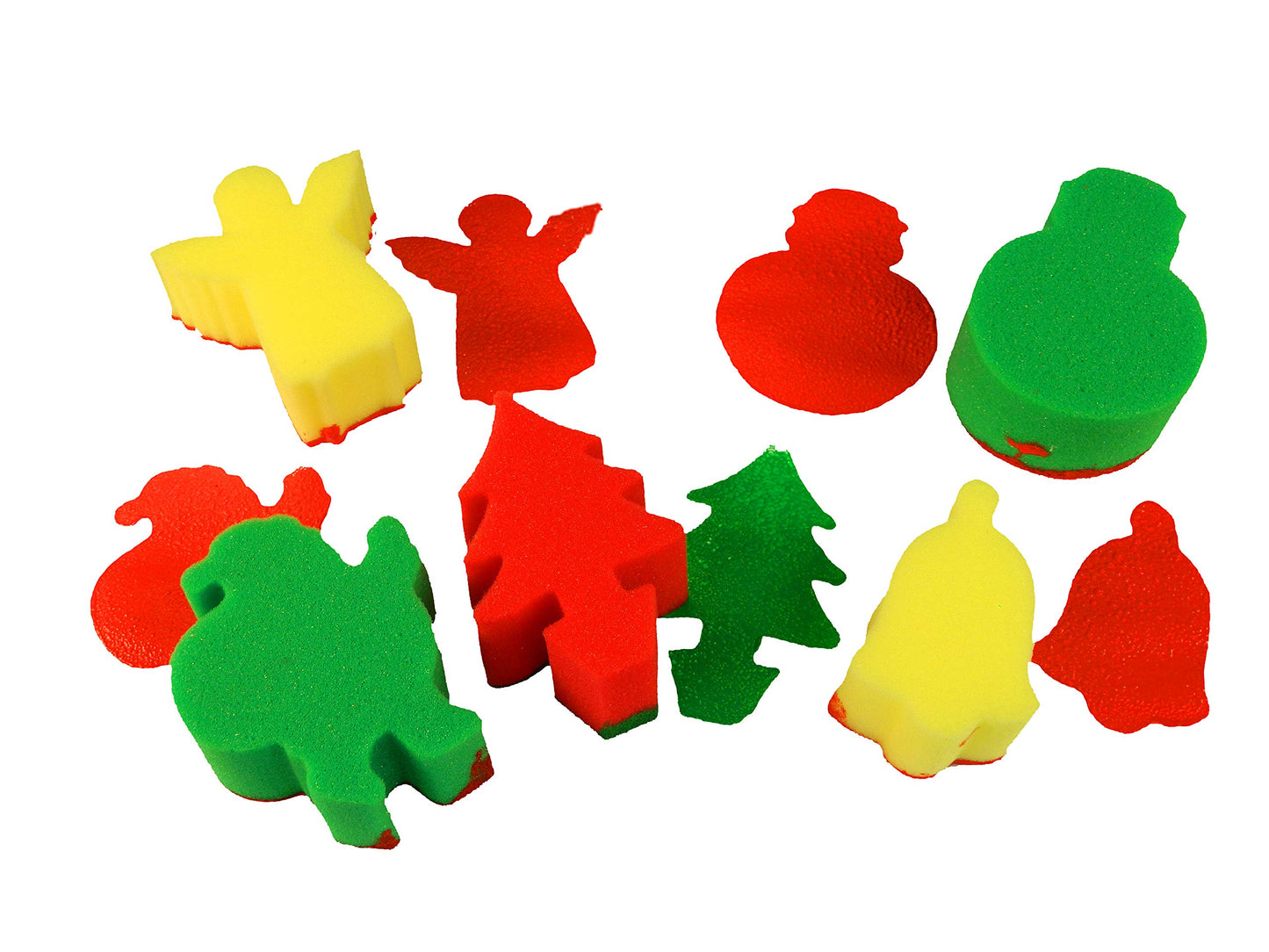 Sponge Shapes -  Christmas 9's