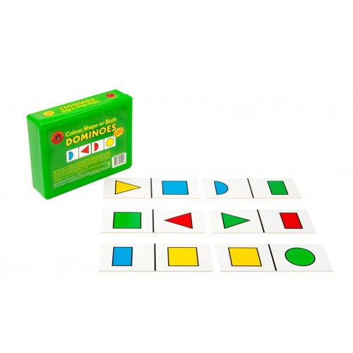 Colour, Shape Or Both Dominoes Activity Game
