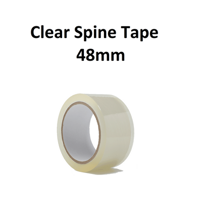 Clear Spine Tape - 48mm x 50m