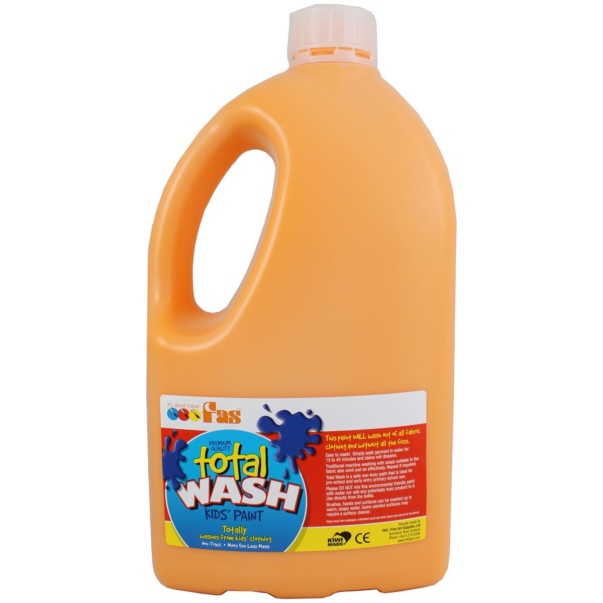 Warm Yellow 2L - Total Wash Kids Paint