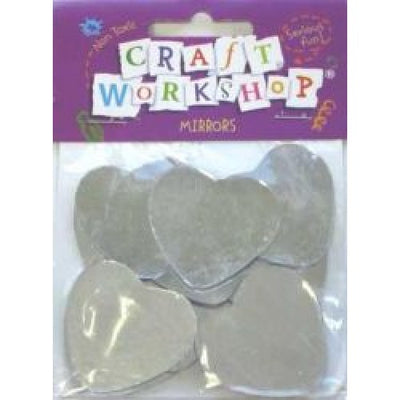 Craft Mirrors - Hearts 12pcs