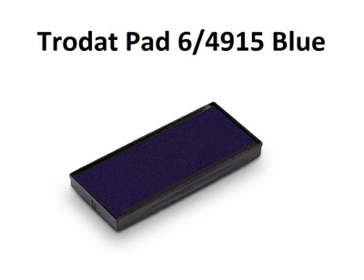 Blue - Trodat 4915 Ink Pad Refill