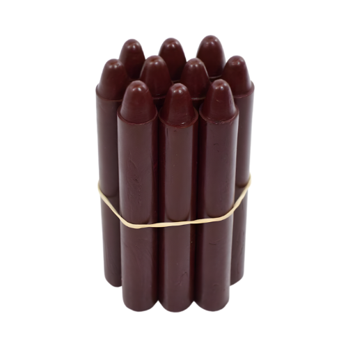Retsol Hard Wax Crayon - Brown 10's