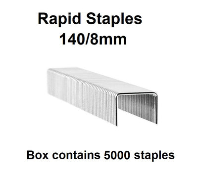 Staples - 140/8mm - Box of 5000