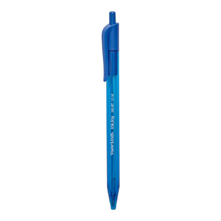 Blue (single) - Papermate Inkjoy 100RT Ballpoint Pen