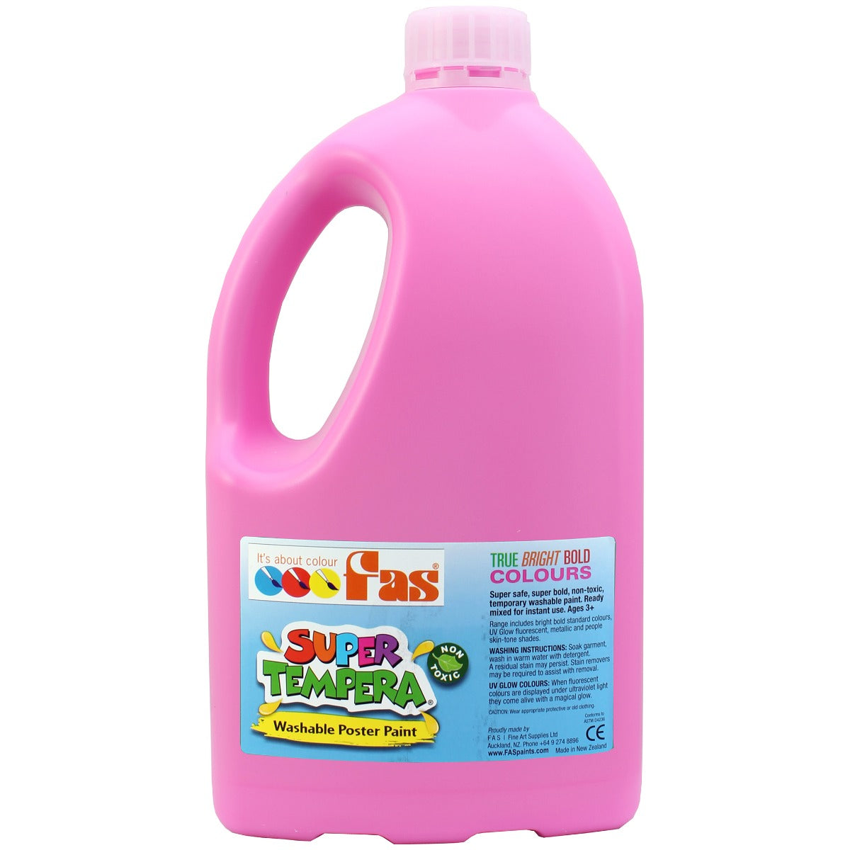 Pink 2L - FAS Super Tempera Poster Paint