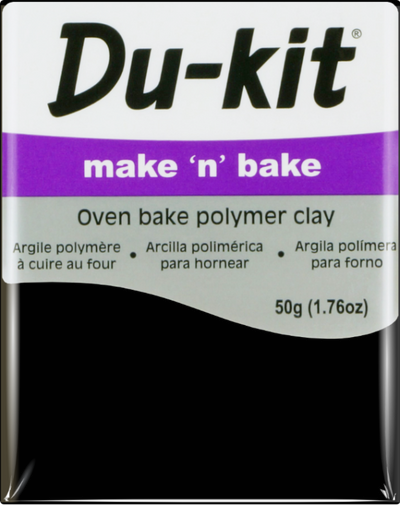 Black 50g - Du Kit Modelling Clay