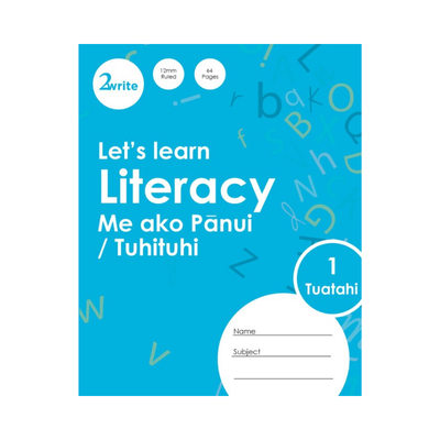 Te Reo - Let's Learn Literacy 1 - 12mm Lined