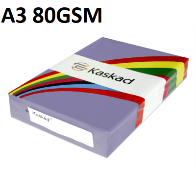 A3 Plover Purple - Kaskad 80gsm 500 Sheets