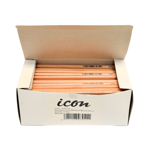 Icon Natural Hexagonal Pencil - HB - Box of 144