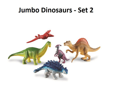 Jumbo Animal Sets - Dinosaurs Set 2