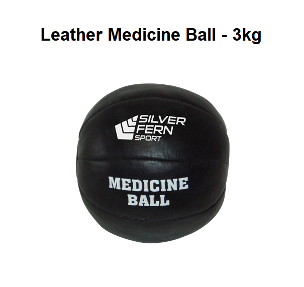 Leather Medicine Ball - 3kg