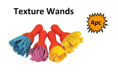 Texture Wands - Set 2 (Pack of 4)