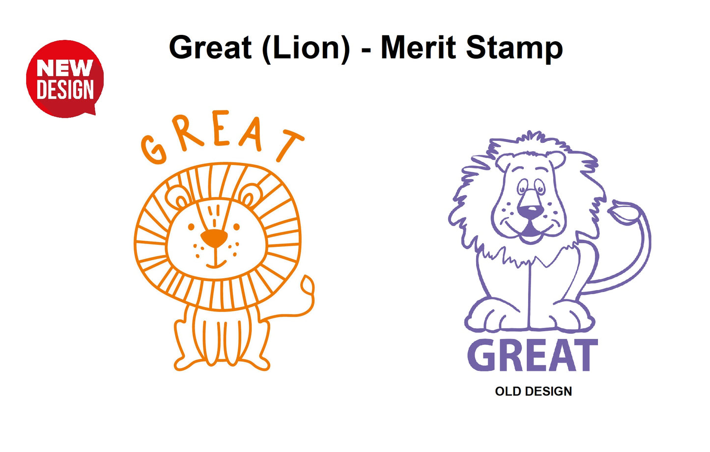Great Lion - Merit Stamp