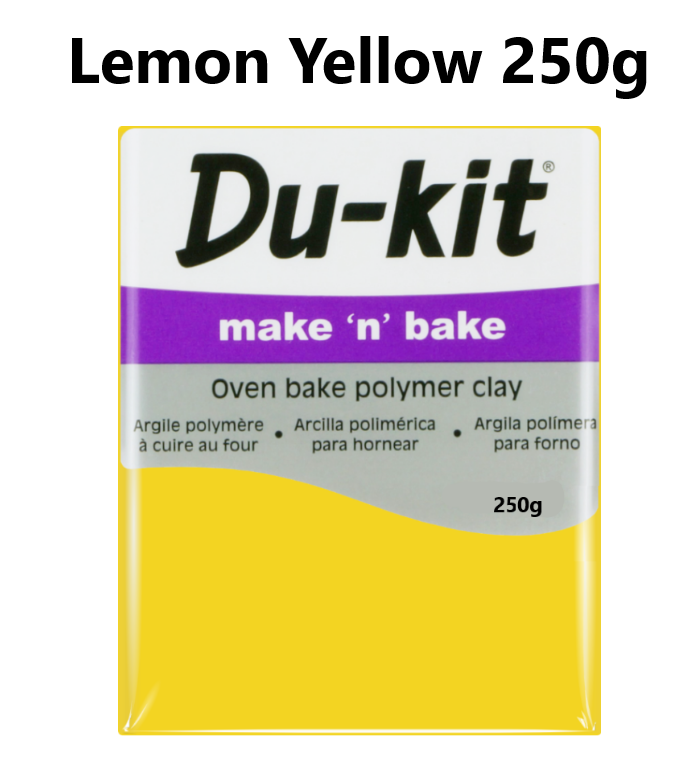 Lemon Yellow 250g - Du Kit Modelling Clay