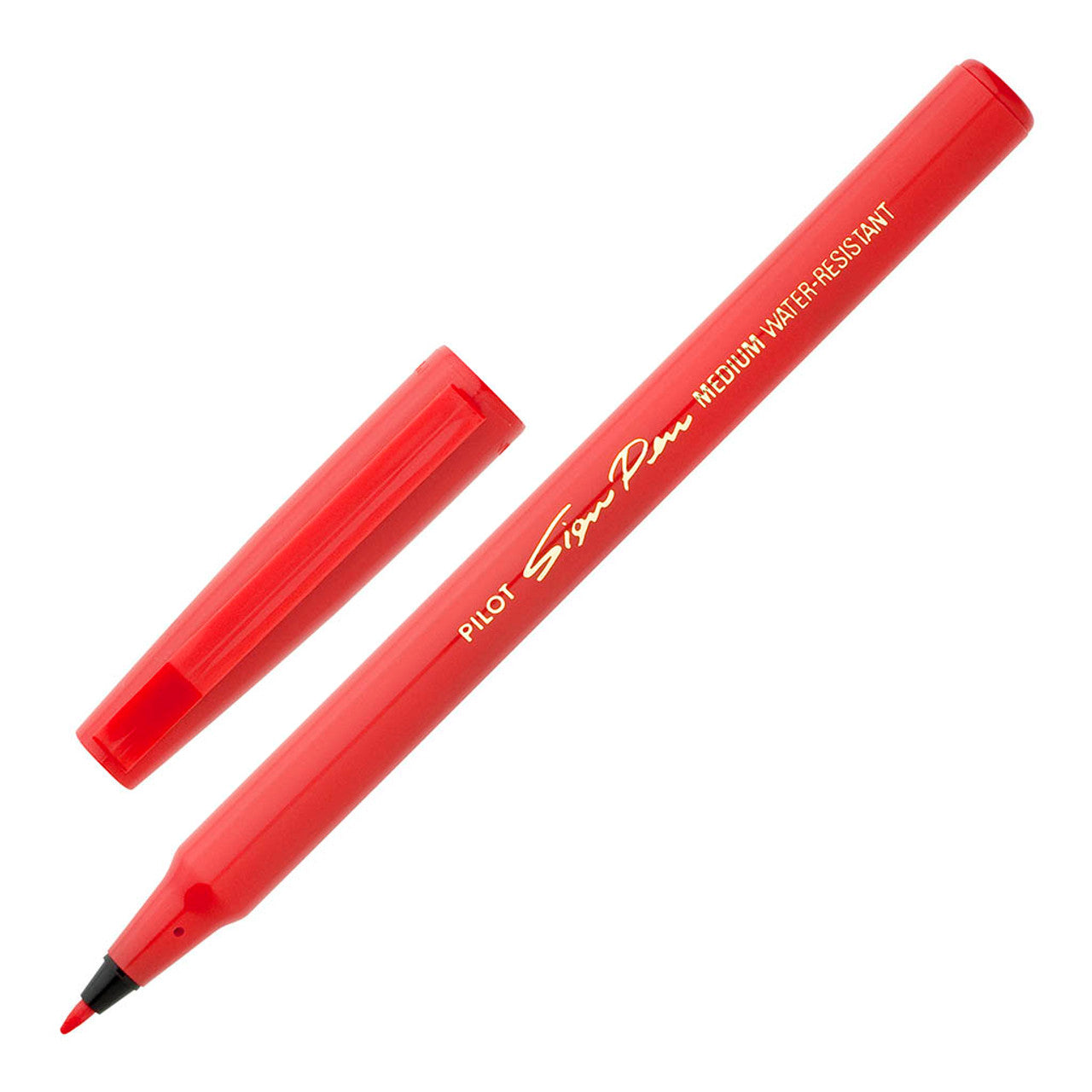 Red - Pilot Sign Pen - Fibre Tip 0.6mm