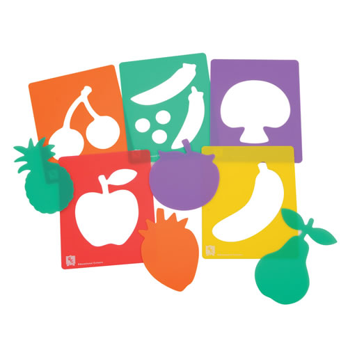Vegetables - 6 Piece Stencils