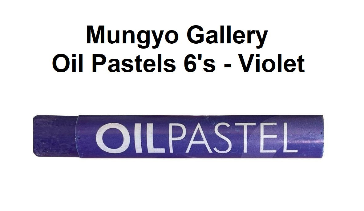Mungyo Gallery Oil Pastels - Violet 6's