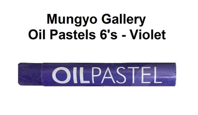 Mungyo Gallery Oil Pastels - Violet 6's
