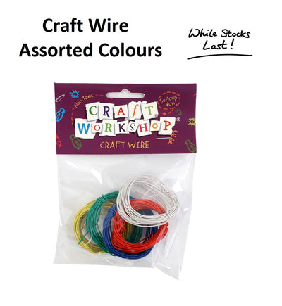 Pack of 5 - Craft Wire - 2.5M