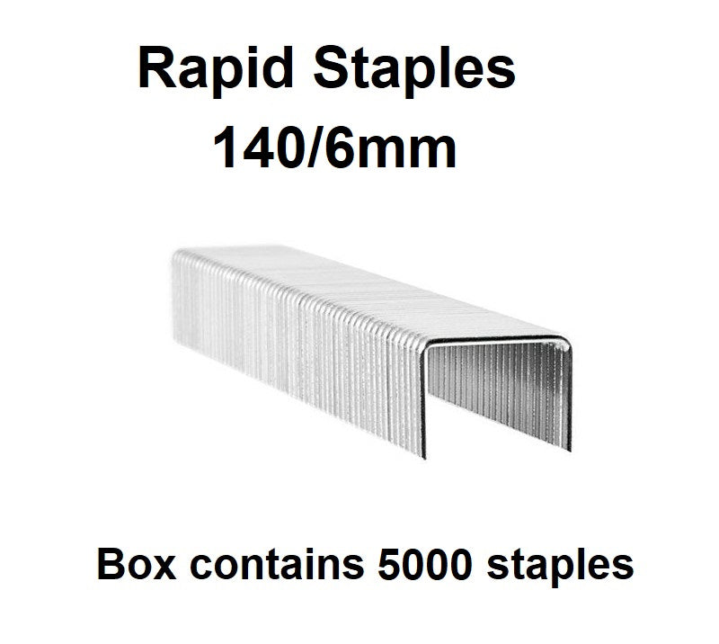 Staples - 140/6mm - Box of 5000