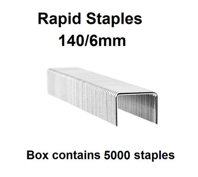 Staples - 140/6mm - Box of 5000