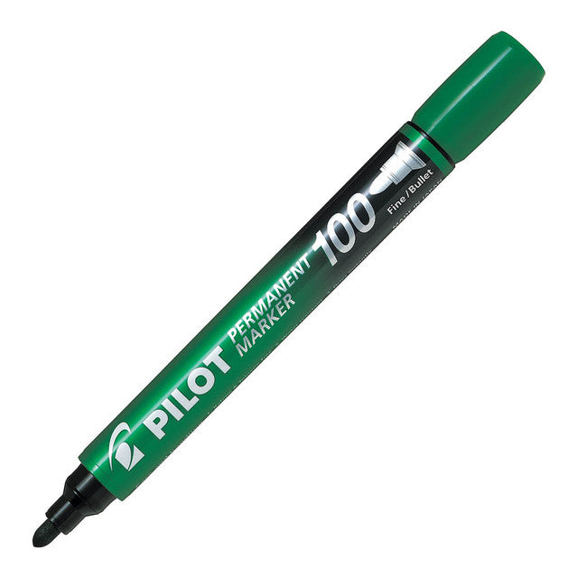 Green - Bullet Tip Pilot SCA 100 Permanent Marker