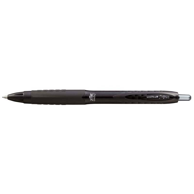 Uni-ball Signo Gel Pen 0.7mm - Retractable - Black