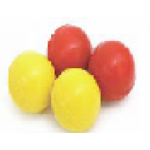 Pvc Cricket Ball (Pu Foam Filled) - 110G - Yellow