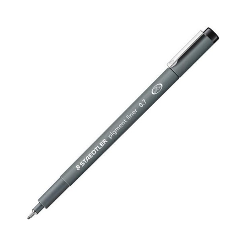 Black 0.7mm - Staedtler Pigment Liner Pen
