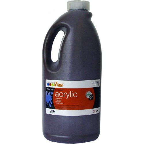 Burnt Umber 2L - FAS Student Acrylic Paint