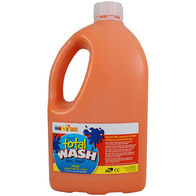 Orange 2L - Total Wash Kids Paint