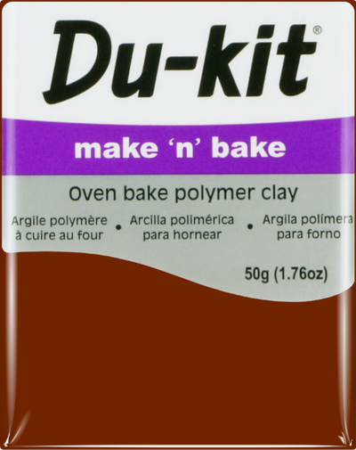 Brown 50g - Du Kit Modelling Clay