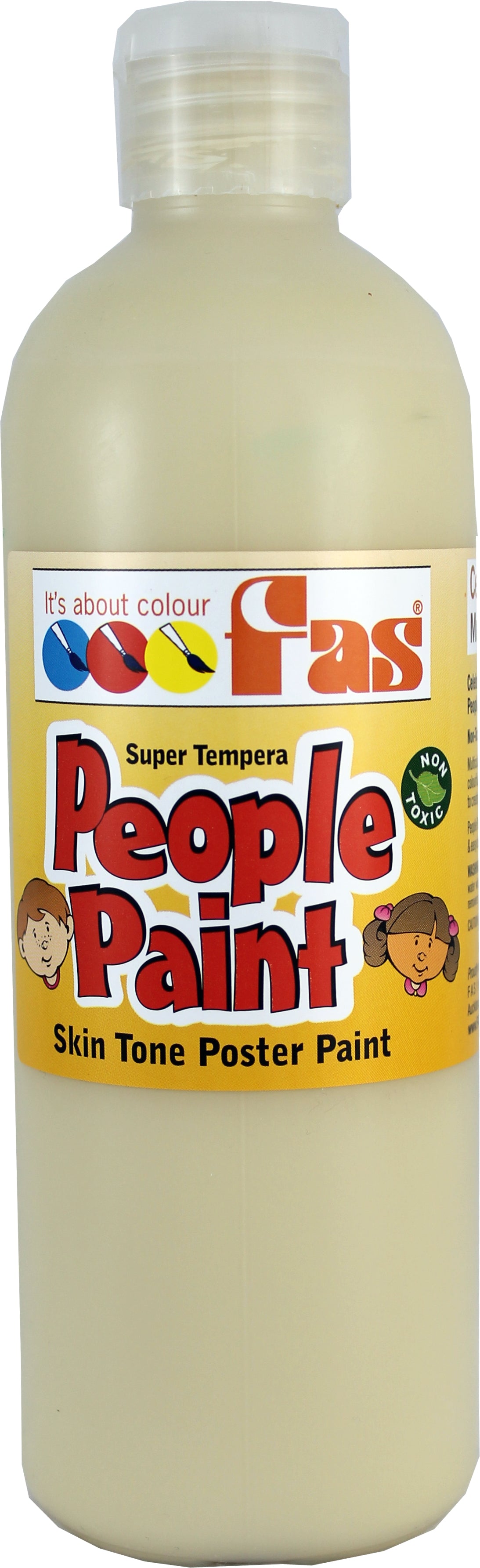 Alabaster 500mL People Paints - FAS Super Tempera Poster Paint