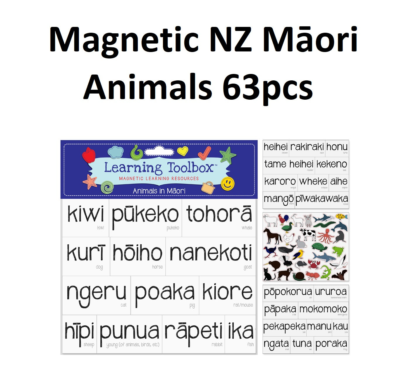 Maori Magnets - Animals