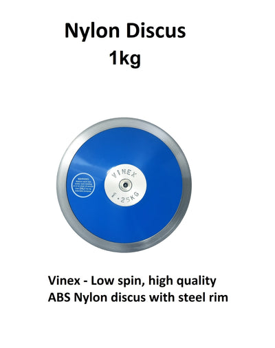 ABS Nylon Discus w/ Steel Rim - 1kg