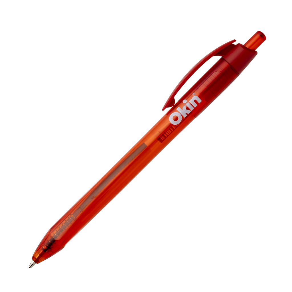 Red - Okin Triangular Click Pen