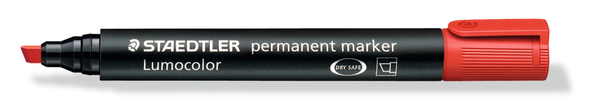 Red - Chisel Tip Staedtler Permanent Marker