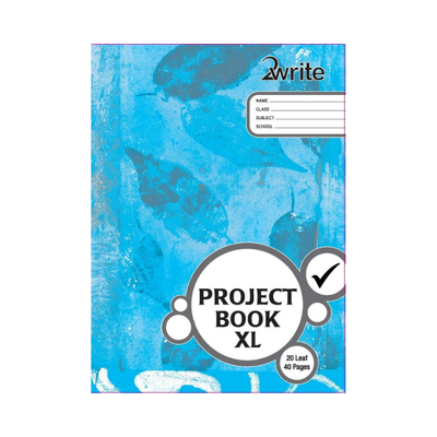 Project Book (Extra Large) - Unruled 20lf