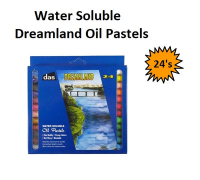 Dreamland Oil Pastels - Water Soluble 24's