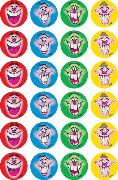 Ghastly Smiles - Merit Stickers (Pack of 96)