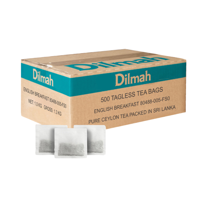 Dilmah Premium Tagless Tea Bags - Box of 500