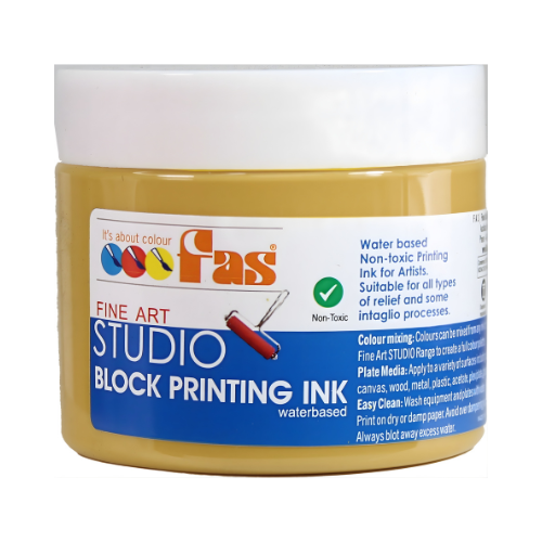 Gold 120mL - FAS Studio Printing Ink (Waterbased)