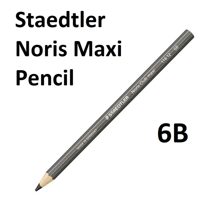 Staedtler Noris Maxi Pencils - 6B (Single)