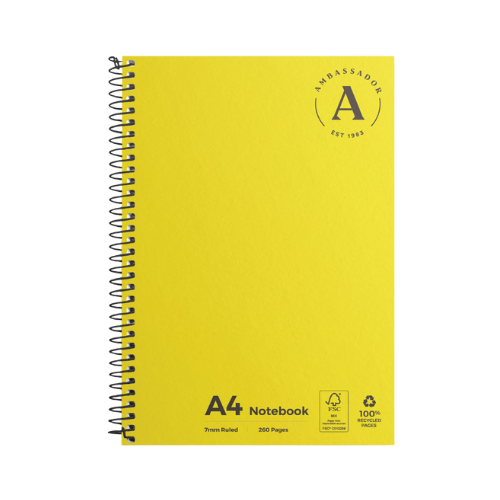 A4 Spiral Notebook